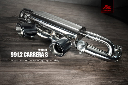 Fi Exhaust Porsche 991.2 Carrera/S | Sport Bumper Version | 2016-2019 Valvetronic Exhaust-Exhaust-Silicon Valley Bimmer