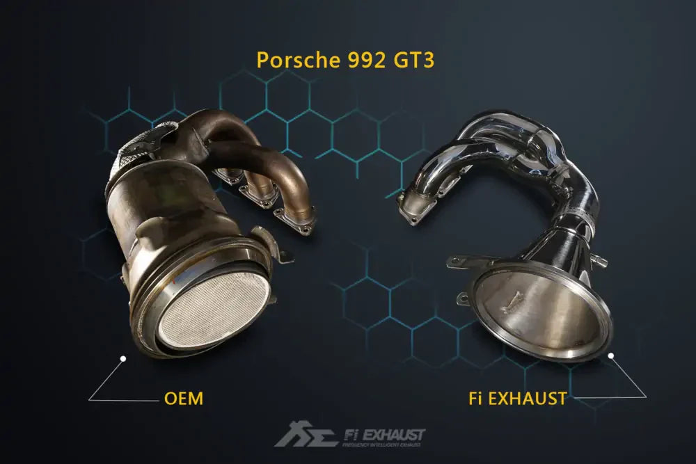 Porsche 992.1 GT3/RS | 2021+ Catless Header-Exhaust-Silicon Valley Bimmer