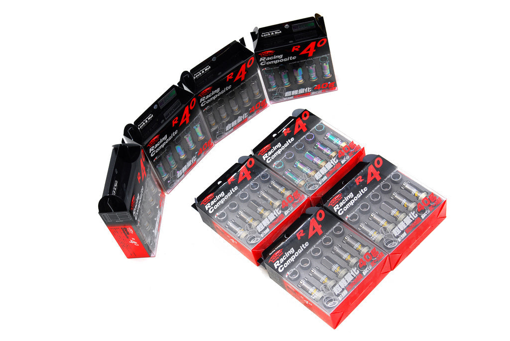 Project Kics R40 Racing Lug Nut Set - M12x1.5-Wheels-Silicon Valley Bimmer