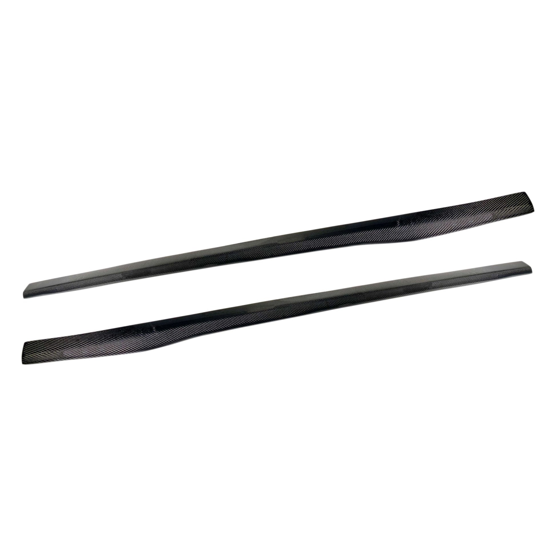 R1 Designed F87 Carbon Fiber Side Skirt Extensions-Exterior-Silicon Valley Bimmer