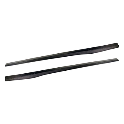 R1 Designed F87 Carbon Fiber Side Skirt Extensions-Exterior-Silicon Valley Bimmer