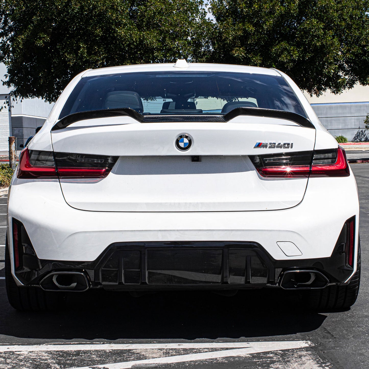 R1 Designed G20 & G80 Carbon Fiber Trunk Spoiler-Exterior-Silicon Valley Bimmer