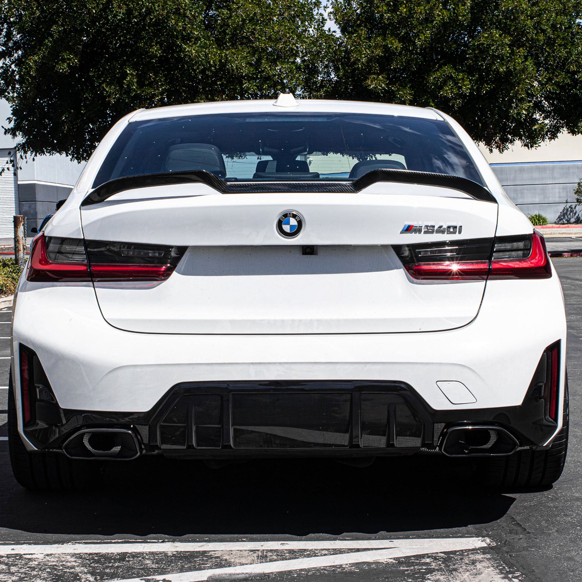 R1 Designed G20 & G80 Carbon Fiber Trunk Spoiler-Exterior-Silicon Valley Bimmer