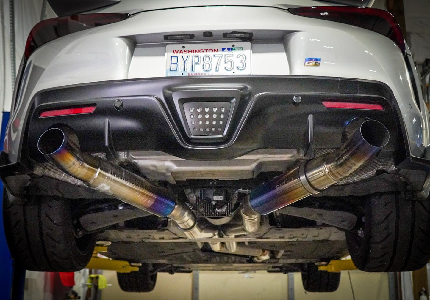 RK Titanium A90 Supra 3.0 Track Edition Dual Exit Exhaust-Exhaust-Silicon Valley Bimmer
