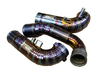 RK Titanium A90 Supra Titanium Chargepipe-Performance-Silicon Valley Bimmer