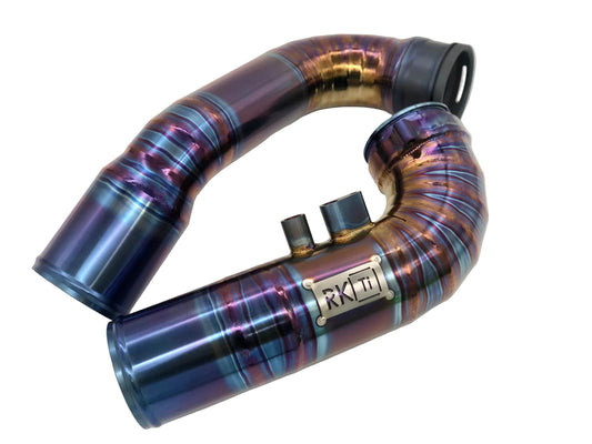RK Titanium A90 Supra Titanium Chargepipe-Performance-Silicon Valley Bimmer
