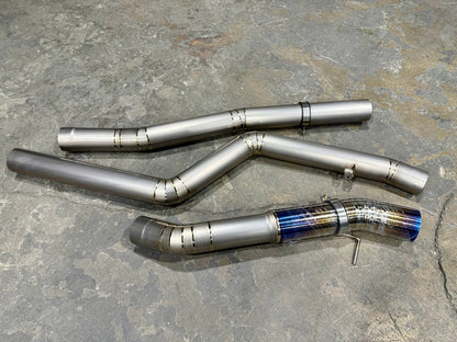 RK Titanium BMW M340/M440 G2X Signature Single Exit Exhaust System-Exhaust-Silicon Valley Bimmer