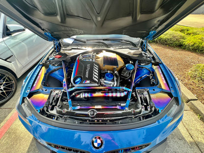 RK Titanium F8X M3 M4 - Titanium Strut Bar-Suspension-Silicon Valley Bimmer