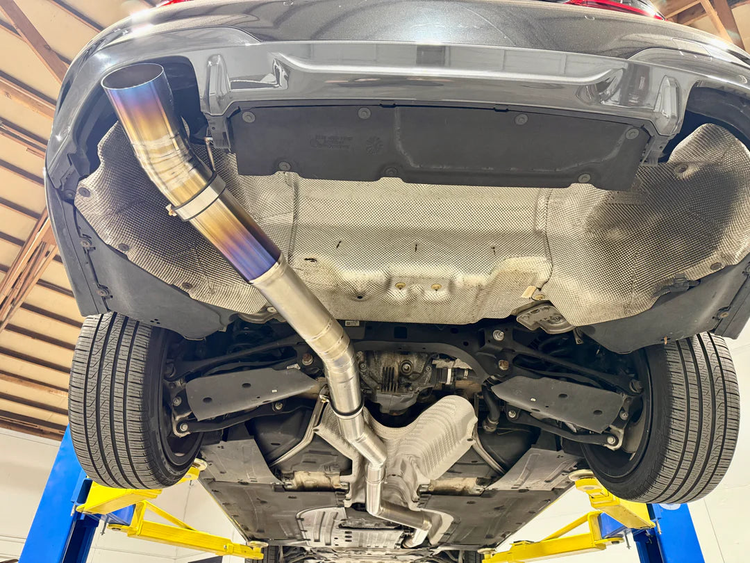 RK Titanium G2X M340i / M440i Single Exit Track Edition Exhaust-Exhaust-Silicon Valley Bimmer