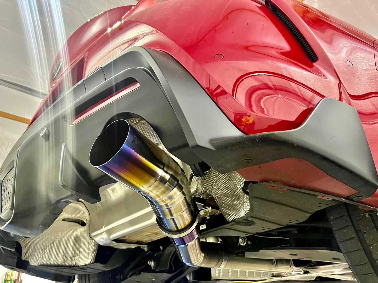 RK Titanium GR Supra 2.0 Track Edition Single Exit Exhaust-Exhaust-Silicon Valley Bimmer