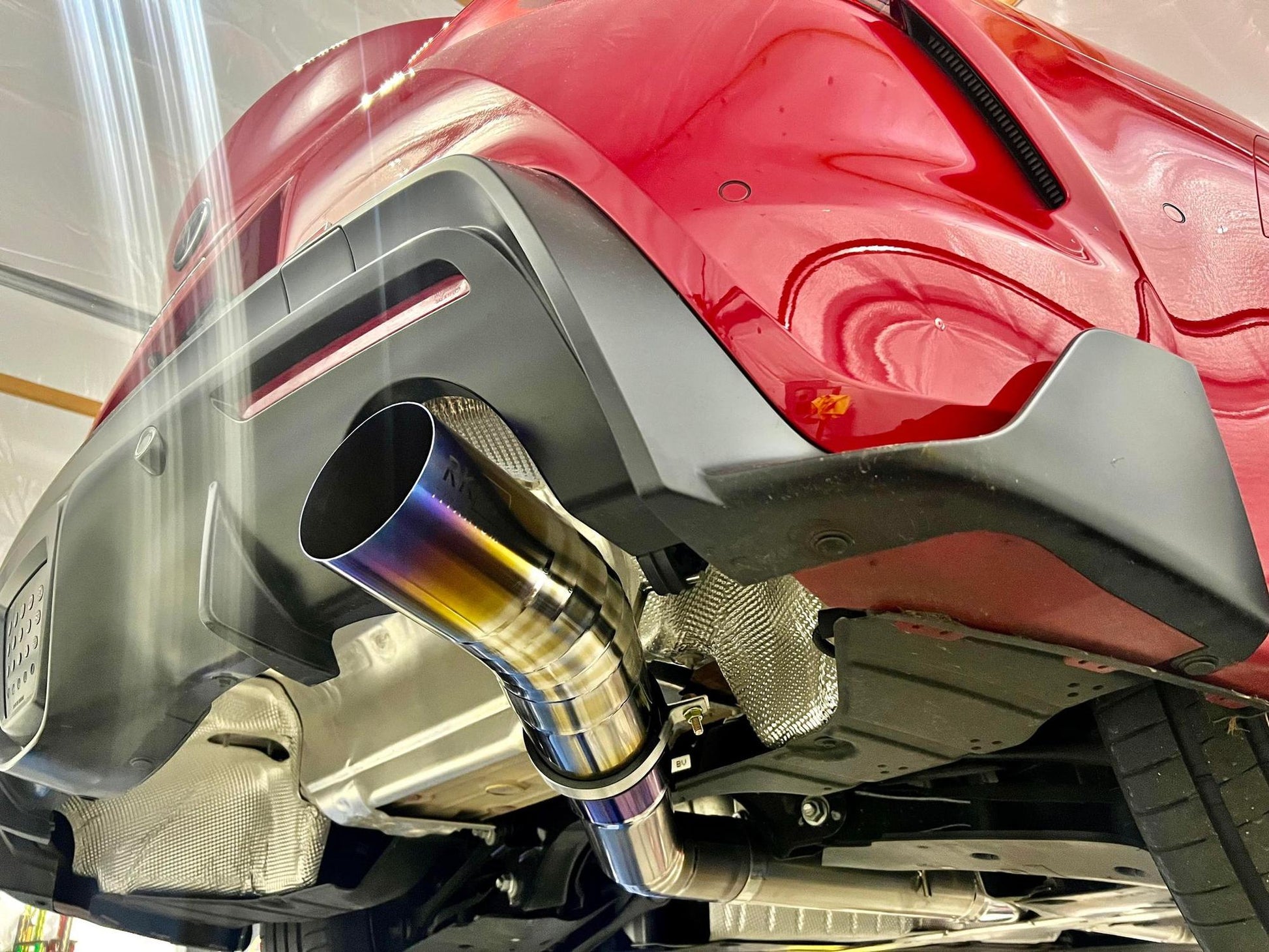 RK Titanium GR Supra 2.0 Track Edition Single Exit Exhaust-Exhaust-Silicon Valley Bimmer