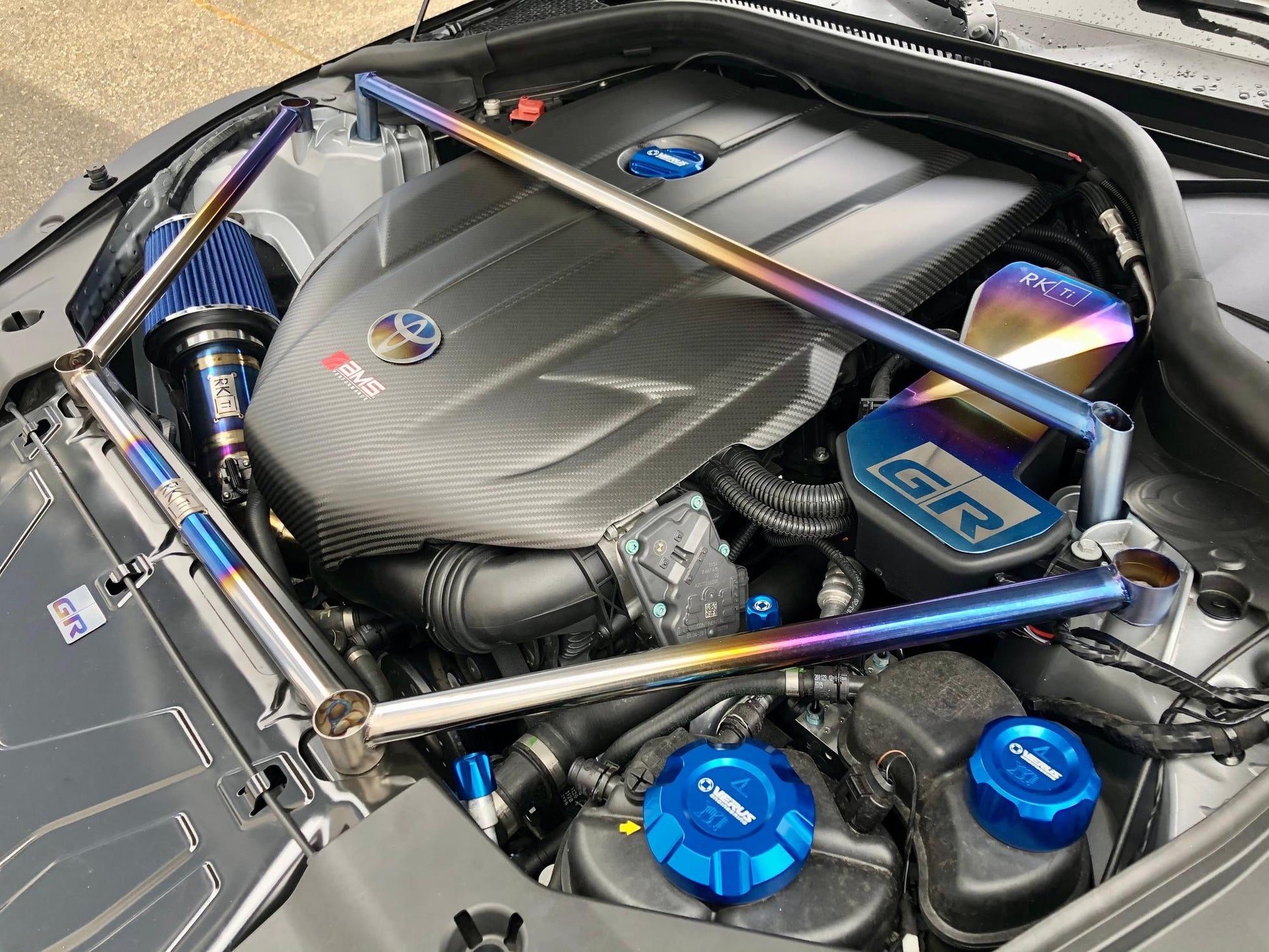 RK Titanium GR Supra ECU Cover-Exterior-Silicon Valley Bimmer