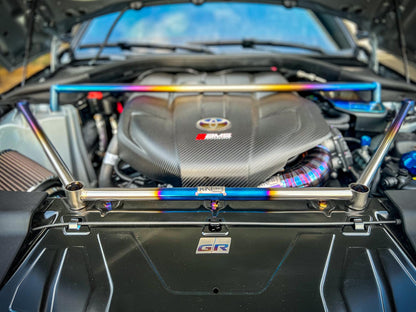 RK Titanium GR Supra Multi Point Strut Brace-Suspension-Silicon Valley Bimmer