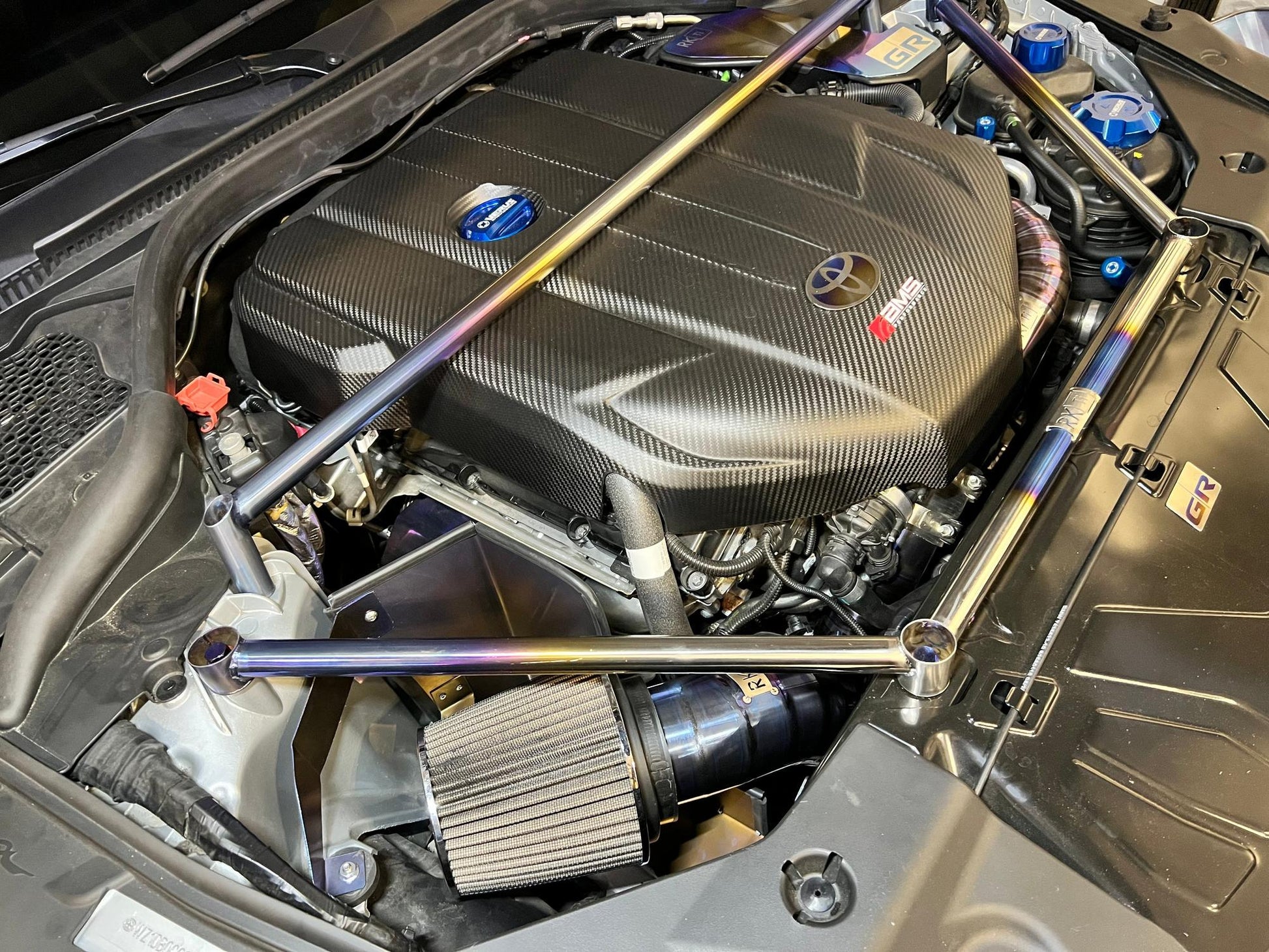 RK Titanium GR Supra Version 1 Cold Air Intake-Performance-Silicon Valley Bimmer