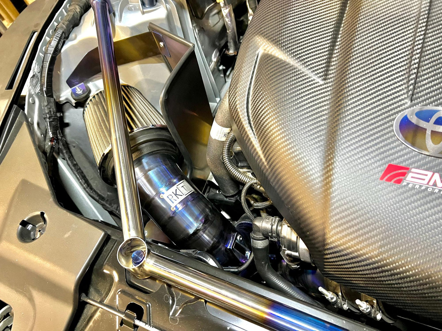 RK Titanium GR Supra Version 1 Cold Air Intake-Performance-Silicon Valley Bimmer