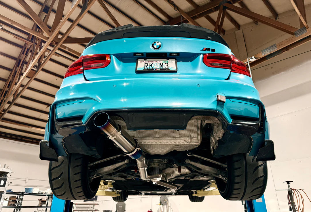 RK Titanium Super Single Exhaust – BMW F8X M3/M4/M2 (S55)-Exhaust-Silicon Valley Bimmer