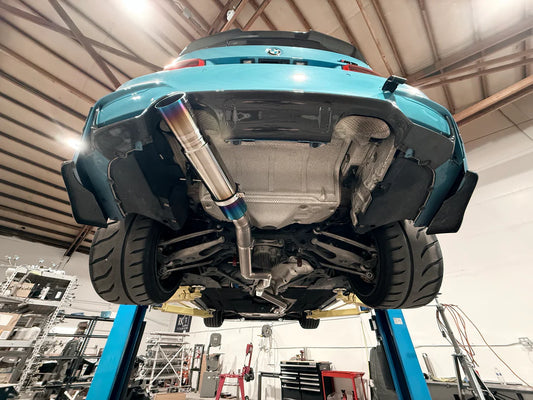 RK Titanium Super Single Track Exhaust System – BMW F8X M3, M4, M2 (S55)-Exhaust-Silicon Valley Bimmer