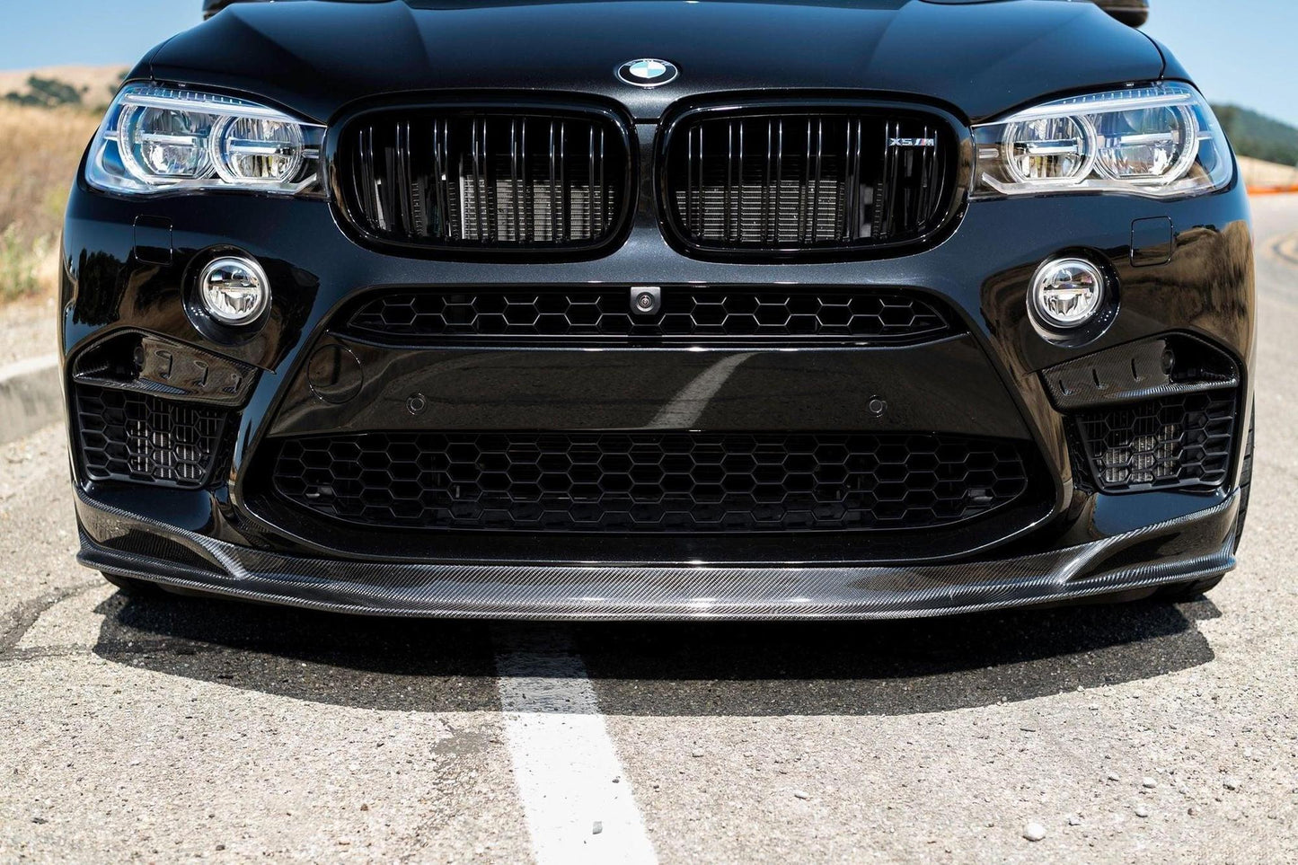 RKP F85 X5M / F86 X6M Carbon Front Lip-Exterior-Silicon Valley Bimmer