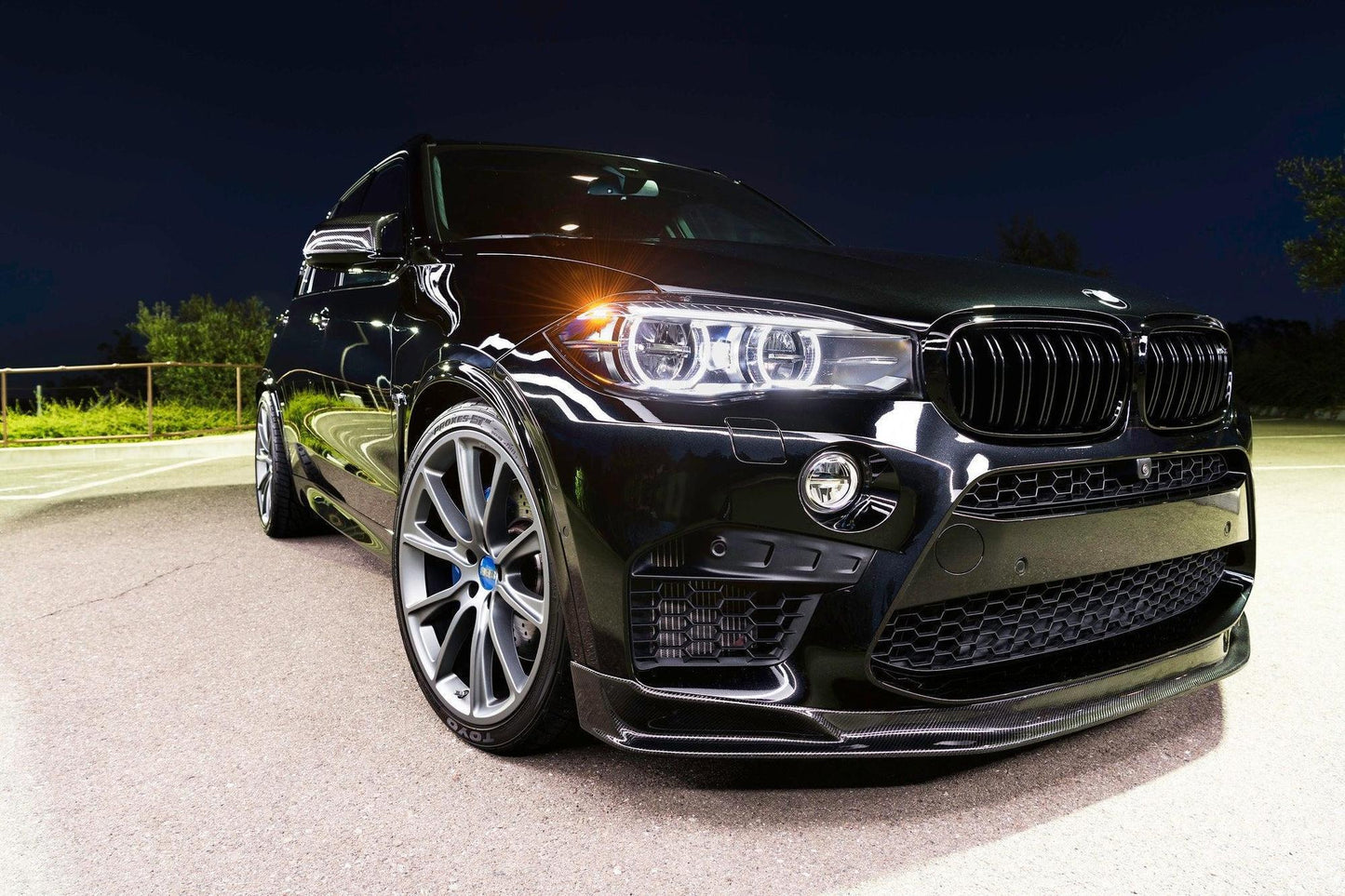 RKP F85 X5M / F86 X6M Carbon Front Lip-Exterior-Silicon Valley Bimmer