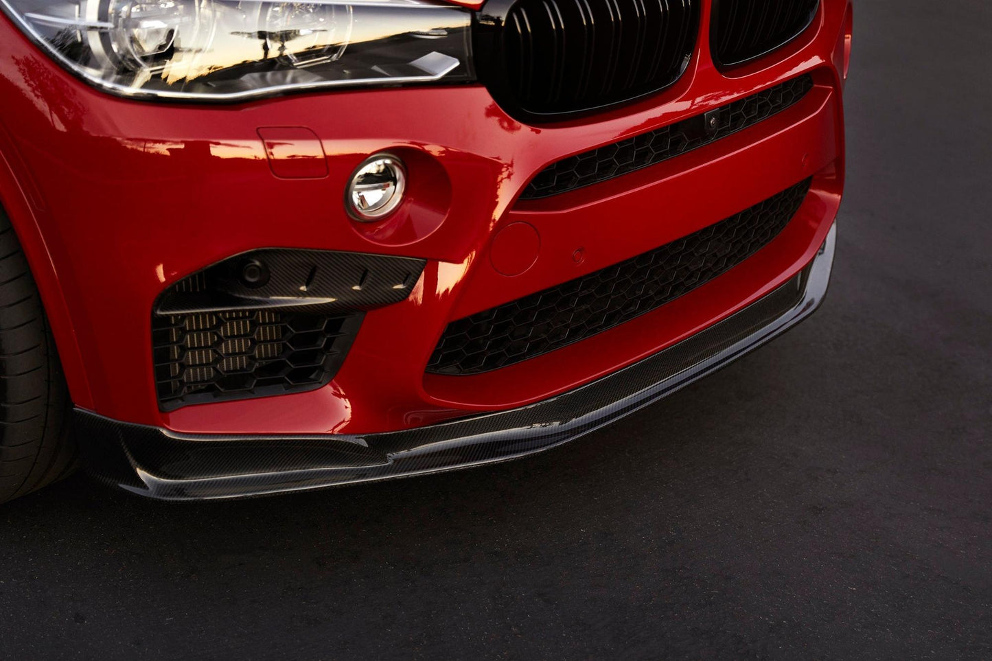 RKP F85 X5M / F86 X6M Carbon Front Lip-Exterior-Silicon Valley Bimmer