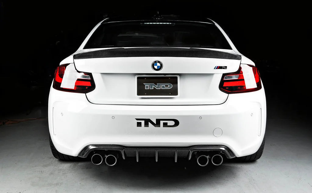 RKP F87 M2 Carbon Trunk Spoiler-Exterior-Silicon Valley Bimmer