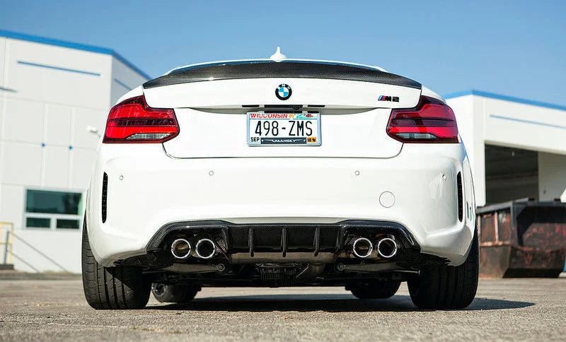 RKP F87 M2 Carbon Trunk Spoiler-Exterior-Silicon Valley Bimmer