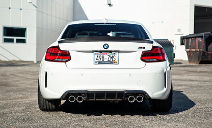 RKP F87 M2 Carbon Trunk Spoiler-Exterior-Silicon Valley Bimmer