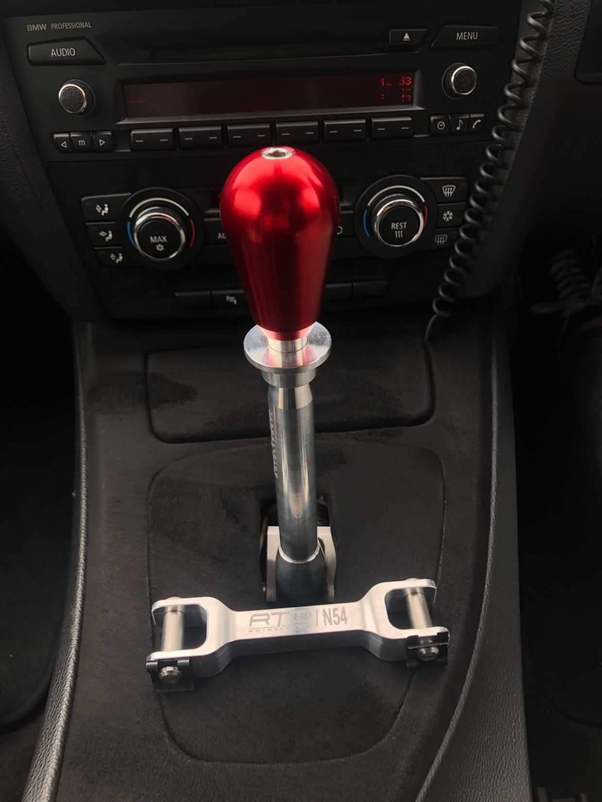 RTD Motorsport Aluminum Non-Locking Shifter - N54-Drivetrain-Silicon Valley Bimmer