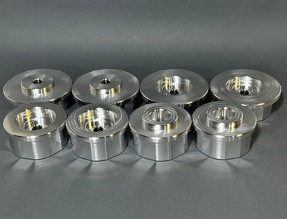 RTD Motorsport BMW E9X / E8X - BILLET ALUMINUM SUBFRAME BUSHINGS-Suspension-Silicon Valley Bimmer