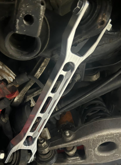 RTD Motorsport E8X – E9X ULTRA-LIGHT Billet Aluminum Rear Trailing Arm Set-Suspension-Silicon Valley Bimmer