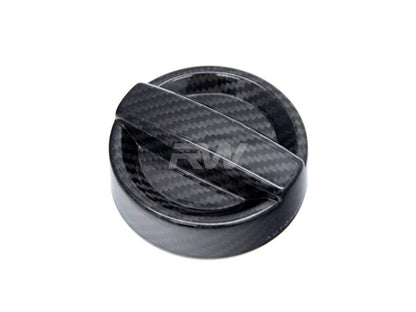 RW Carbon BMW Carbon Fiber Competition Oil Cap Covers-Exterior-Silicon Valley Bimmer