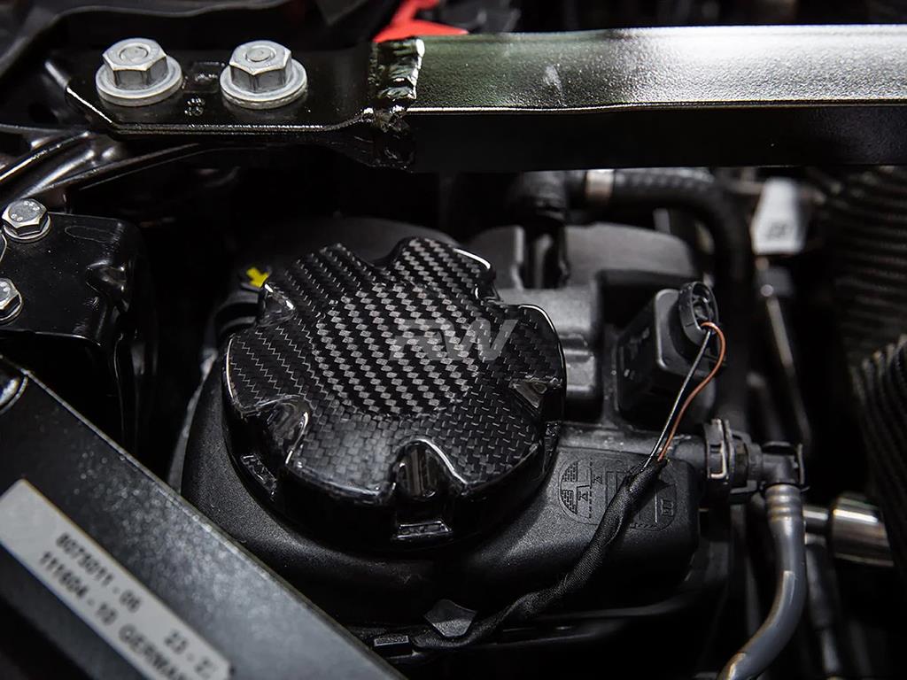 BMW Carbon Fiber Coolant Tank Cap Cover
