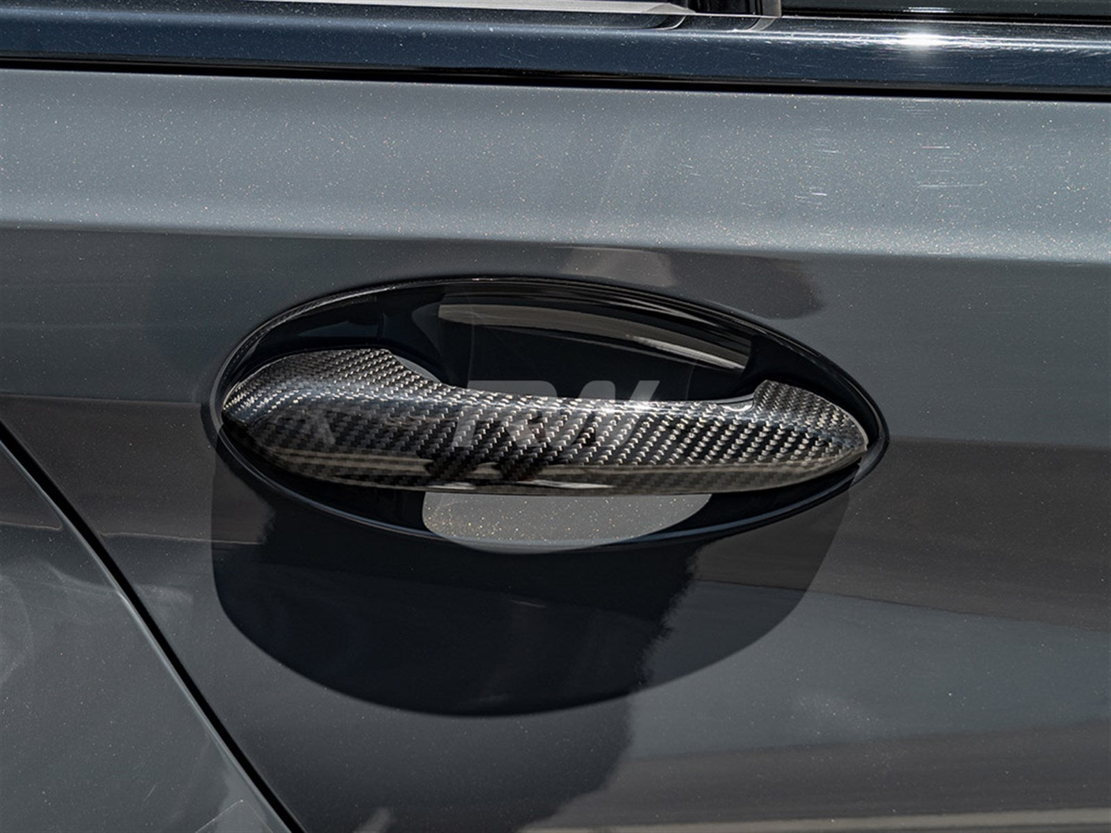 RW Carbon BMW Carbon Fiber Door Handle Trim Set-Exterior-Silicon Valley Bimmer