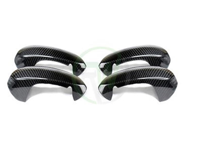 RW Carbon BMW Carbon Fiber Door Handle Trim Set-Exterior-Silicon Valley Bimmer