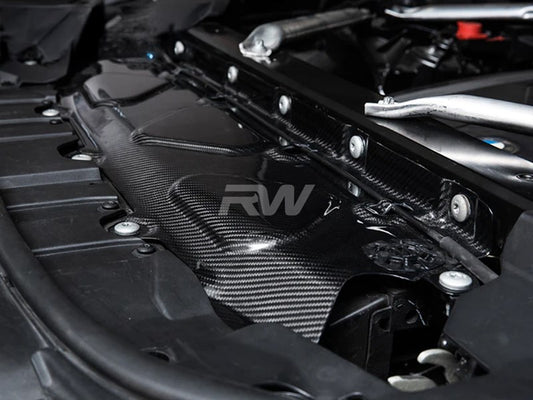 RW Carbon BMW Carbon Fiber Engine Bay Cooling Shroud-Exterior-Silicon Valley Bimmer
