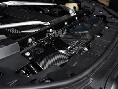 RW Carbon BMW Carbon Fiber Engine Bay Cooling Shroud-Exterior-Silicon Valley Bimmer