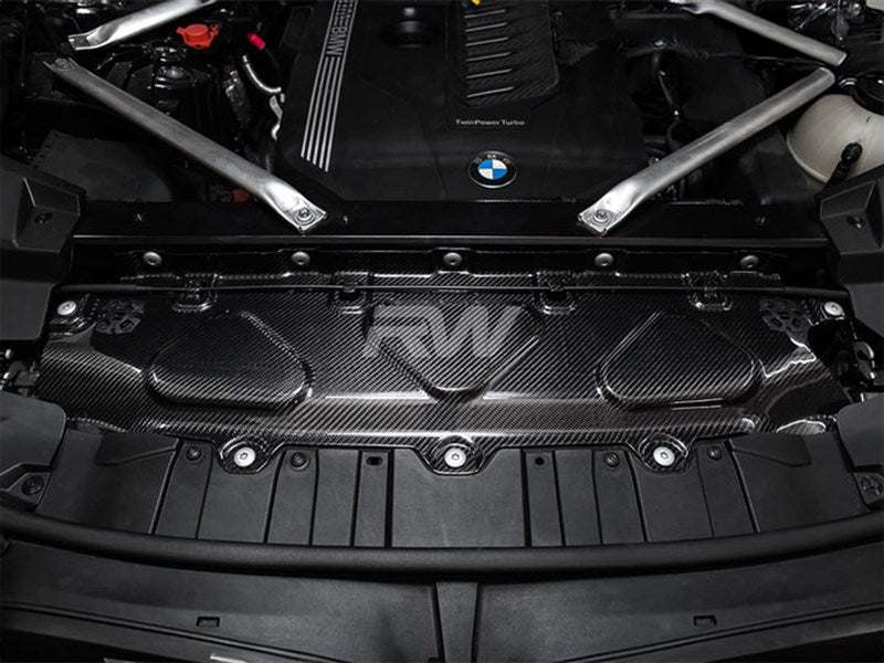 RW Carbon BMW Carbon Fiber Engine Bay Cooling Shroud-Exterior-Silicon Valley Bimmer