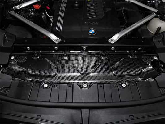 RW Carbon BMW Carbon Fiber Engine Bay Cooling Shroud-Exterior-Silicon Valley Bimmer