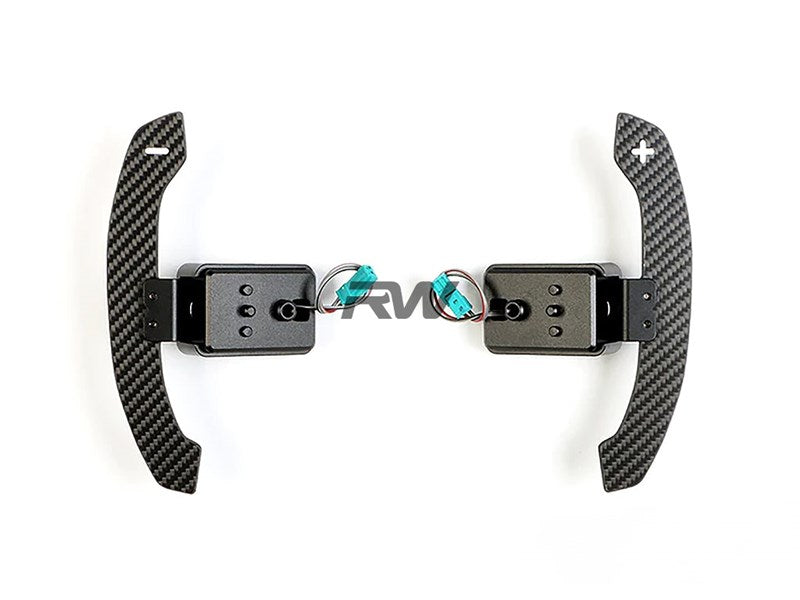 RW Carbon BMW Carbon Fiber Magnetic Corsa Paddle Shifters-Interior-Silicon Valley Bimmer