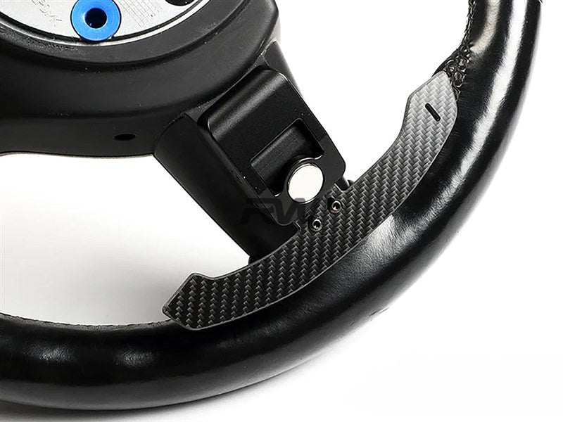 RW Carbon BMW Carbon Fiber Magnetic Corsa Paddle Shifters-Interior-Silicon Valley Bimmer