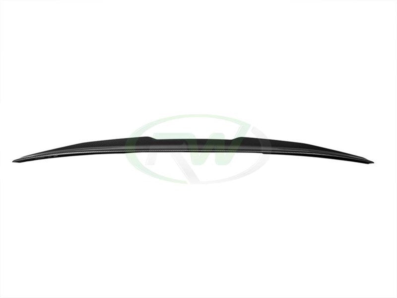 RW Carbon BMW E82 Carbon Fiber GTX Trunk Spoiler-Exterior-Silicon Valley Bimmer