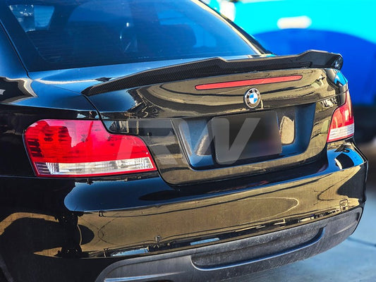 RW Carbon BMW E82 Carbon Fiber GTX Trunk Spoiler-Exterior-Silicon Valley Bimmer