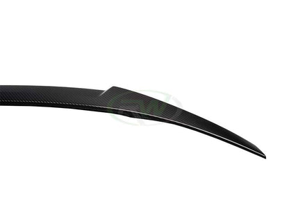 RW Carbon BMW E82 Carbon Fiber M4 Style Trunk Spoiler-Exterior-Silicon Valley Bimmer