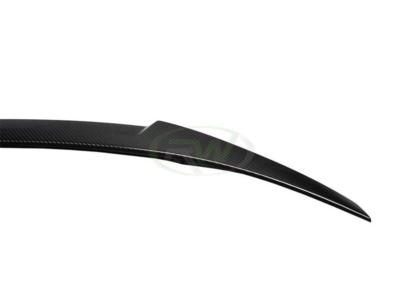 RW Carbon BMW E82 Carbon Fiber M4 Style Trunk Spoiler-Exterior-Silicon Valley Bimmer