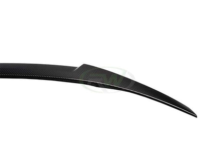 RW Carbon BMW E82 Carbon Fiber M4 Style Trunk Spoiler-Exterior-Silicon Valley Bimmer