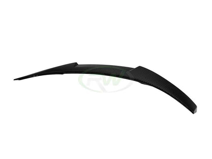 RW Carbon BMW E82 Carbon Fiber M4 Style Trunk Spoiler-Exterior-Silicon Valley Bimmer