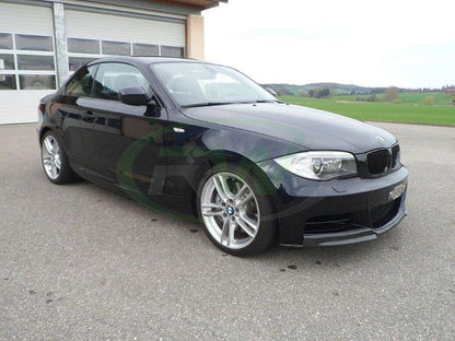RW Carbon BMW E82 E88 Carbon Fiber Front Lip Spoiler-Exterior-Silicon Valley Bimmer