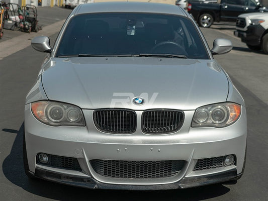 RW Carbon BMW E82 E88 Carbon Fiber Front Lip Spoiler-Exterior-Silicon Valley Bimmer