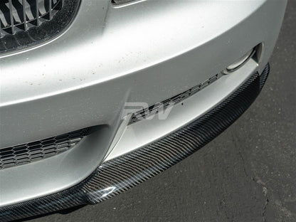 RW Carbon BMW E82 E88 Carbon Fiber Front Lip Spoiler-Exterior-Silicon Valley Bimmer