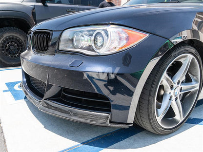 RW Carbon BMW E82 E88 Carbon Fiber Front Lip Spoiler-Exterior-Silicon Valley Bimmer